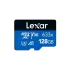 Lexar High-Performance 633x 128GB MicroSDXC UHS-I Memory Card with Adapter